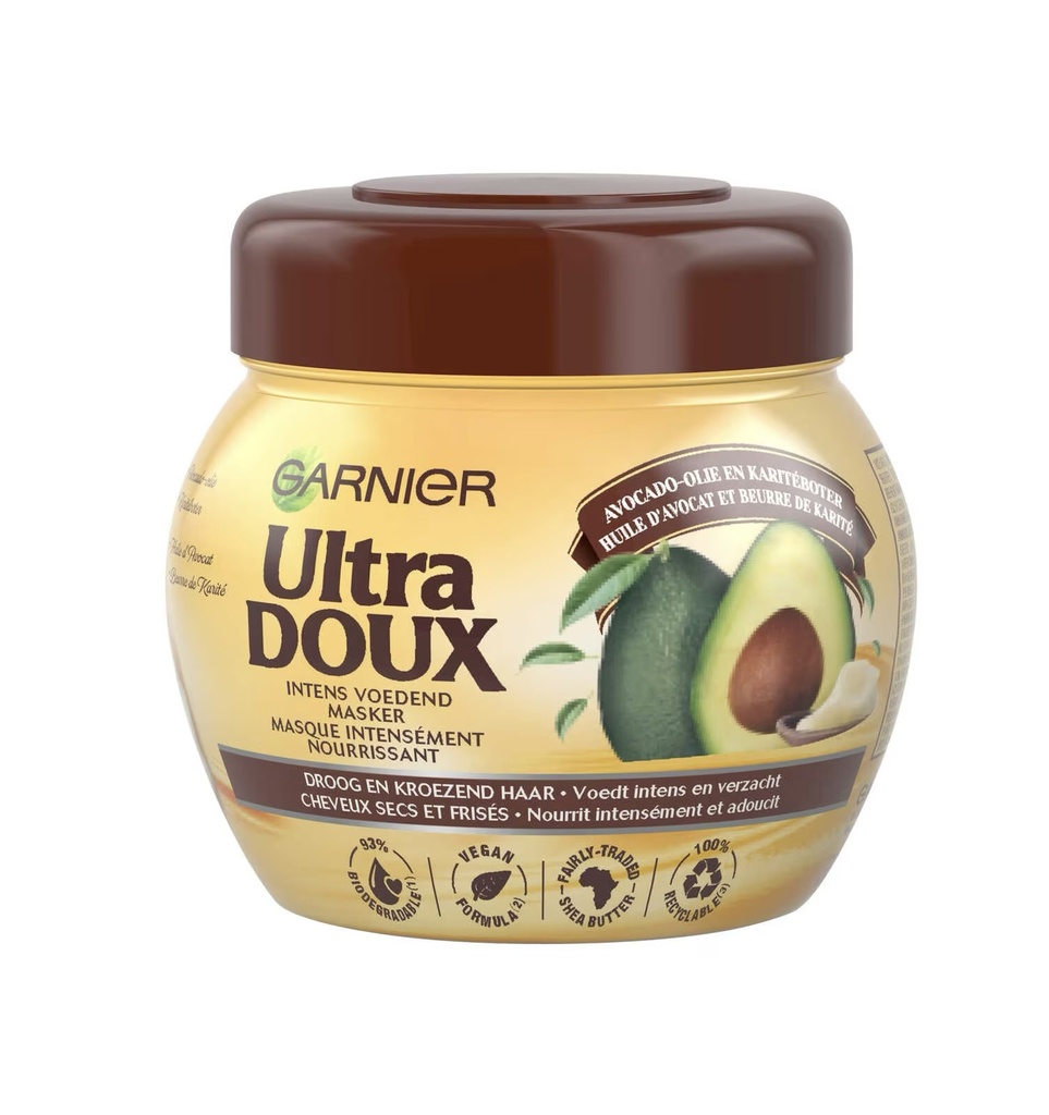 [Garnier] Ultra Doux Masque Réparateur Avocat Karité