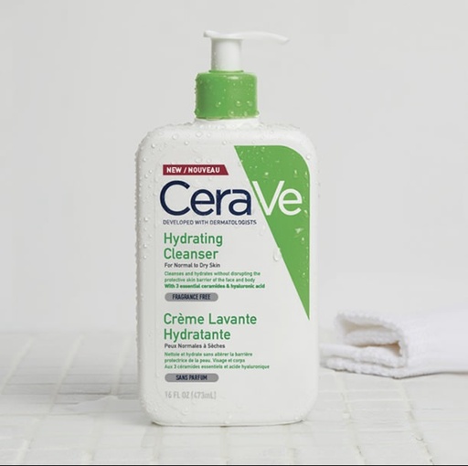 [Cerave] Crème Lavante Hydratante