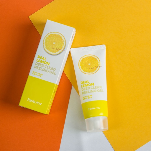 [FARM STAY] Real Lemon deep clear peeling gel 100ml